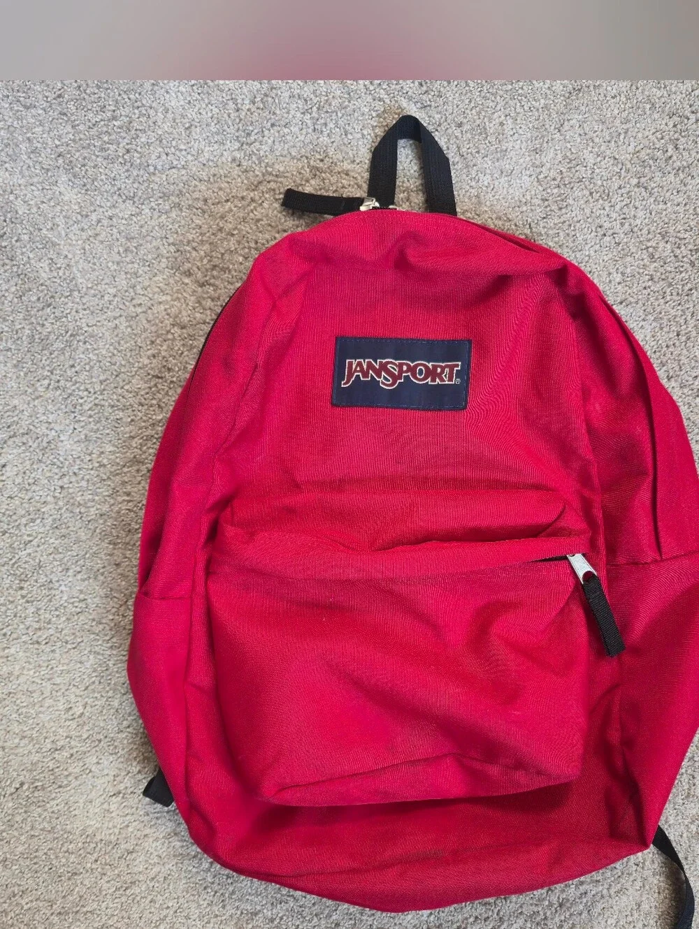 Vintage JanSport SuperBreak Backpack Red